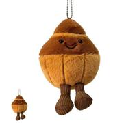 NJNRCOHXV Llavero de Tarta de Peluche Mono - Colgante Anti-estrés Suave con Forma de Postre, 9x3x14cm Mini Llavero de Comida Regalo para Mujer