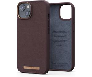 NJORD COQUE CUIR VERITABLE IPHONE 14 PLUS MARRON