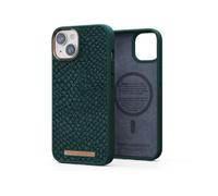 NJORD COQUE MAGSAFE CUIR DE SAUMON IPHONE 14 PLUS VERT
