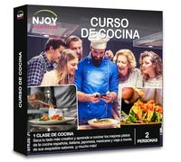 NJOY Experiences- Caja Regalo - Curso de Cocina - Idea de Regalo - 1 Experiencia para 1-2 Personas