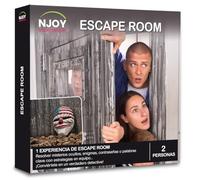 NJOY Experiences- Caja Regalo - Escape Room - Idea de Regalo - 1 Experiencia para 2 Personas
