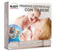 NJOY Experiences - Caja Regalo PRIMERAS EXPERIENCIAS con TU BEBÉ - Idea de Regalo - Actividades para 2 Adultos y un bebé