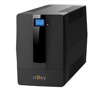 nJoy Horus Plus 2000 VA, Grupo de continuidad Line Interactive UPS, 1200 W, Pantalla LCD, Pantalla Táctil, AVR, USB, 4 Salidas Shuko, Rj11 RJ45 in/out, 2 Baterías 12V 9Ah, 182 x 130 x 320 mm