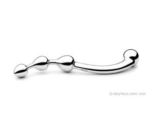 njoy Njoy Fun Wand - Dildo G-Spot/Próstata - Plata