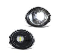Njprmbq 2 Uds Cubierta De Luz Antiniebla LED Faro Delantero Parachoques Doble Agujeros Para E46 Para M3 2001-2006 Faros Trabajo