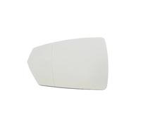 Njprmbq Cristal Espejo Retrovisor Espejo Convexo calefactable Gran Angular para Puerta Lateral automática, Cristal con Ciego para VW para Polo 2017-2020(NO Blind Spot Left)