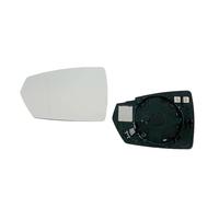 Njprmbq Cristal Espejo Retrovisor Espejo Convexo calefactable Gran Angular para Puerta Lateral automática, Cristal con Ciego para VW para Polo 2017-2020(NO Blind Spot A Pair)