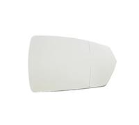 Njprmbq Cristal Espejo Retrovisor Espejo Convexo calefactable Gran Angular para Puerta Lateral automática, Cristal con Ciego para VW para Polo 2017-2020(NO Blind Spot Right)
