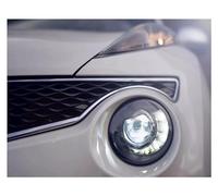 Njprmbq Faro Principal LHD Para Nissan Para JUKE 2013 2014 2015 2016 2017 2018 Led ESQ Faro Delantero Led Drl Proyector Faros H7 Hid Estilo De Coche(4300K,55W)