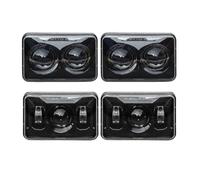 Njprmbq Faros Delantera Faros Delanteros Cuadrados LED 60w 4x6 Pulgadas Para Chevrolet Para Camaro 1982-1992 Para Cavalier 1982-1987 Para Monte Para Carlo 1980-1988