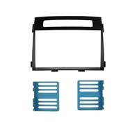 Njprmbq Marco Radio Coche 2DIN para KIA para Soul 2011 2012 2013 Radio Estéreo Coche DVD Fascia Fascias Panel Tablero Placa Embellecedora Kit Cubierta Marco Fascia Marco