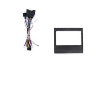 Njprmbq Marco Radio Coche 9" 2DIN para Buick para Regal 2009 2010 2011 2012 2013 Fascia Marco De Panel Tablero A/B - CANBUS Opcional + Kit Cableado Fascia Marco(Set A)