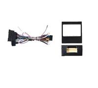 Njprmbq Marco Radio Coche 9" 2DIN para Buick para Regal 2009 2010 2011 2012 2013 Fascia Marco De Panel Tablero A/B - CANBUS Opcional + Kit Cableado Fascia Marco(Set B)