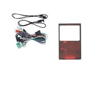 Njprmbq Marco Radio Coche 9" 2DIN para Buick para Regal 2009 2010 2011 2012 2013 Fascia Marco De Panel Tablero A/B - CANBUS Opcional + Kit Cableado Fascia Marco(Set C)