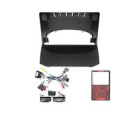 Njprmbq Marco Radio Coche Marco Coche 9 "2Din Multimedia Tablero Decodificador CANBUS Arnés Cableado Kit Panel Radio para Ford para Fiesta Mk6 2004-2014 Fascia Marco(Frame CANBUS Cable 3)
