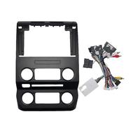 Njprmbq Marco Radio Coche para Ford para F150 para F250 para Raptor 2015-2021 Adaptador Chasis Decodificador Canbus Kit Montaje Panel Control Radio Android Fascia Marco(Full Set C BSJ)