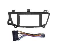 Njprmbq Marco Radio Coche para Kia para K7 para Cadenza 2009-2012 Marco Coche Adaptador Fascia Caja Canbus Decodificador Android Radio Dash Kit Panel Ajuste Fascia Marco(Frame Cable A)