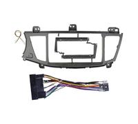 Njprmbq Marco Radio Coche para Kia para K7 para Cadenza 2009-2012 Marco Coche Adaptador Fascia Caja Canbus Decodificador Android Radio Dash Kit Panel Ajuste Fascia Marco(Frame Cable B)