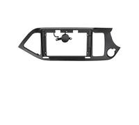 Njprmbq Marco Radio Coche para Kia para Mañana para Picanto 2009-2016 9 Pulgadas Radio Coche Panel Plástico Fascias Marco Tablero Multimedia Android Fascia Marco(Only RHD Frame B)