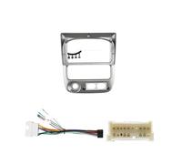 Njprmbq Marco Radio Coche para Kia para Rio para Qianlima 2004 2005 2006 Cable Panel Alimentación 9 Pulgadas 2 DIN Android Unidad Host Radio Coche Fascia Kit Marco Fascia Marco(Frame cable2)