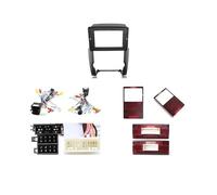 Njprmbq Marco Radio Coche para Kia para Sorento 2009 2010 2011 2012 Radio De Coche Fascia Android MP5 Panel Marco Carcasa 2Din Unidad Principal Cubierta Tablero Fascia Marco(Frame Cable Canbus)