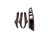 Njprmbq Para 5 Serie F10 F11 525 520, Volante A Derecha, RHD, Gris, Beige, Negro, Manija Puerta Interior Coche, Panel Puerta Interior, Cubierta Embellecedora Tirar Maneta Puerta(C -Mocha)