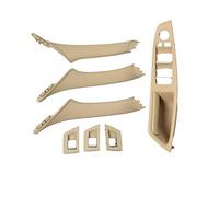 Njprmbq Para 5 Series F10 F11 520i 523i 525i Conductor Derecho Coches RHD Panel Reposabrazos Interno Cubierta Manija Puerta Embellecedor Maneta Puerta(Model A Beige)