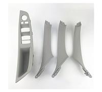 Njprmbq Para 5 Series F10 F11, Volante A La Izquierda, LHD, Beige, Negro, Gris, Interior Coche, Manija Puerta Interior, Panel, Cubierta Embellecedora Tirar Maneta Puerta(Gary-set)