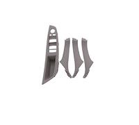 Njprmbq Para 5 Series F10 F11, Volante A La Izquierda, LHD, Gris, Beige, Negro, Interior Coche, Manija Puerta Interior, Panel, Cubierta Embellecedora Tirar Maneta Puerta(D - gray)