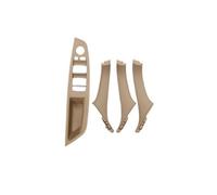 Njprmbq Para 5 Series F10 F11, Volante A La Izquierda, LHD, Gris, Beige, Negro, Interior Coche, Manija Puerta Interior, Panel, Cubierta Embellecedora Tirar Maneta Puerta(F - Beige)