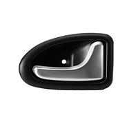 Njprmbq Para Clio 2000-2009 2/3-4/5 Puertas Manijas Plateadas Mate Manija Puerta Interior Coche Perilla Puerta Interior Izquierda Derecha Maneta Puerta(Derecha)