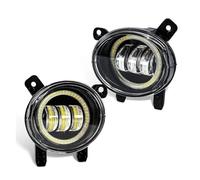 Njprmbq Para F20 F21 F22 F23 F30 F31 F32 F33 F34 LED Ojos Ángel Lente Halógena Faro Parachoques Delantero 12V Conjunto Lámpara Antiniebla Coche Faros Trabajo