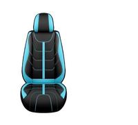 Njprmbq para Mazda para MX-5 para CX-5 6 2 3 5 para CX-3 CX-4 CX-6 CX-7 para CX-9 Protector 5 Asientos Cubierta Cuero Coche Protector Cubreasientos(Black Blue)