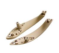 Njprmbq Para Serie 3 2013-2018 F30 316d 318d 320d F31 320i 325d 51417279312 Manija Puertas Interiores Coche Cubierta Embellecedora Tirar Accesorios Coche Maneta Puerta(Beige-2pcs-Rear)