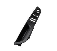 Njprmbq Para Serie 3 E90 E91 316 318 320 325 328i LHD Delantero Izquierdo Conductor Puerta Reposabrazos Cubierta Panel Embellecedor Tirador Maneta Puerta(Black Low-end 35.5)