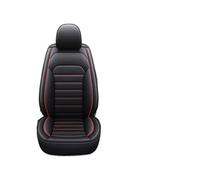Njprmbq para Todos Los Modelos Coche para Civic City para CRV CRZ para Accord para Elysion Fit Jade Jazz Interiores Estilo Funda Asiento Coche Protector Cubreasientos(Black Red 5 Seat1)