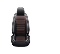 Njprmbq para Todos Los Modelos Coche para Civic City para CRV CRZ para Accord para Elysion Fit Jade Jazz Interiores Estilo Funda Asiento Coche Protector Cubreasientos(Black Coffee 5 Seat1)