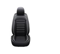 Njprmbq para Todos Los Modelos Coche para Civic City para CRV CRZ para Accord para Elysion Fit Jade Jazz Interiores Estilo Funda Asiento Coche Protector Cubreasientos(Black White 5 Seat1)