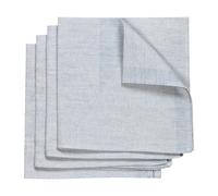 NJRD 4 Servilletas Metric 47x47 cm azul-blanco