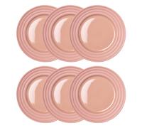NJRD 6 Platos Lines Ø21 cm Rosa