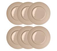 NJRD 6 Platos Lines Ø27 cm Beige