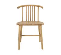 NJRD Silla de comedor VIOR Roble lacado