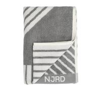 NJRD Toalla de manos Stripes 50x70 cm gris