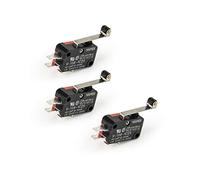 NJRPWAUNK Interruptor de límite 1 Uds V-156-1C25 15A el microinterruptor, botón pulsador SPDT Interruptor acción a presión momentáneo, Viaje