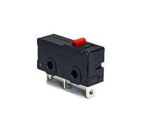 NJRPWAUNK Interruptor de límite 10 unids/Lote KW11 Mango Curvo 250V 5A Interruptor botón Metal Micro(No Handle)