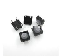 NJRPWAUNK Interruptor táctil, 20 unids/Lote, 8x8x5MM, 4 Pines, Silicona conductora, botón silencioso, microinterruptor de reinicio automático