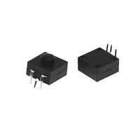 NJRPWAUNK Micro Interruptor 100 Uds DC 30V 1A 3Pin Negro Mini de botón pulsador for Linterna eléctrica 3P Curva 2 en 1 Apagado interruptores