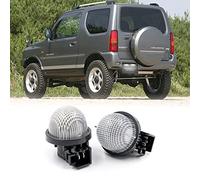 njssjd 2 luces LED de xenón para matrícula de Suzuki Jimny JB Alto HA Carry Pickup Grand Vitara Swift Wagon R MC Opel Agila