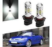 njssjd LED 9005XS Bombillas para faros delanteros compatibles con J.eep Grand Cherokee WG 1999-2004, Volvo V70 II 2000-2001 Luz De Carretera HB3A 9005XSLL