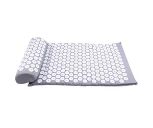 NJTHNTJR Esterilla de Masaje de Acupuntura Esterilla de Yoga Esterilla de Meridianos Esterilla de Terapia de Puntos de Masaje para Aliviar la Presión de la Espalda Esterilla de Yoga